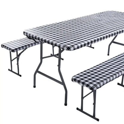 Waterproof Picnic Table Cover Set 5
