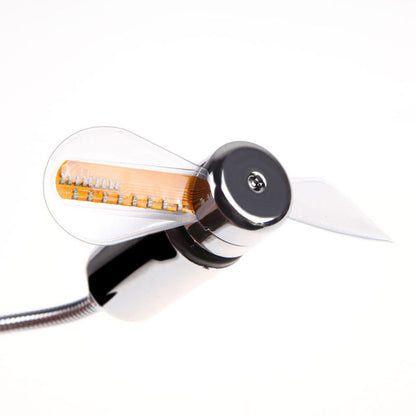 LED USB CLOCK FAN 5