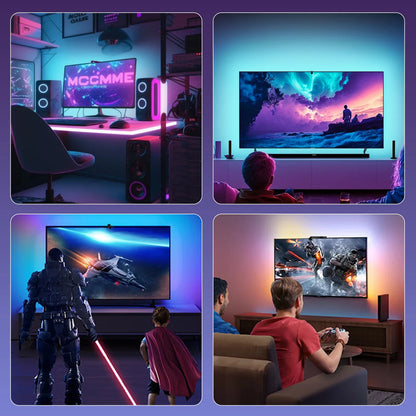 TV Smart Ambience LED Backlight Strip with Light Sensor 6