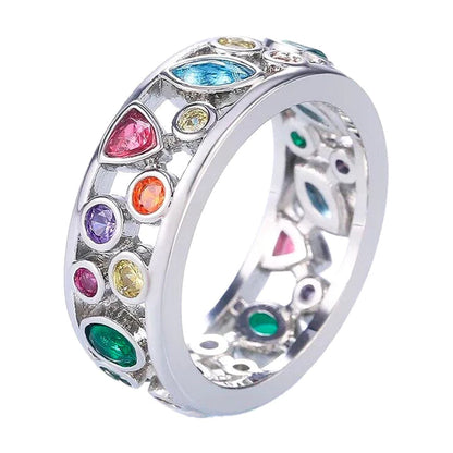 HeathCryt Crystal-Quartz IONIX Ring 6