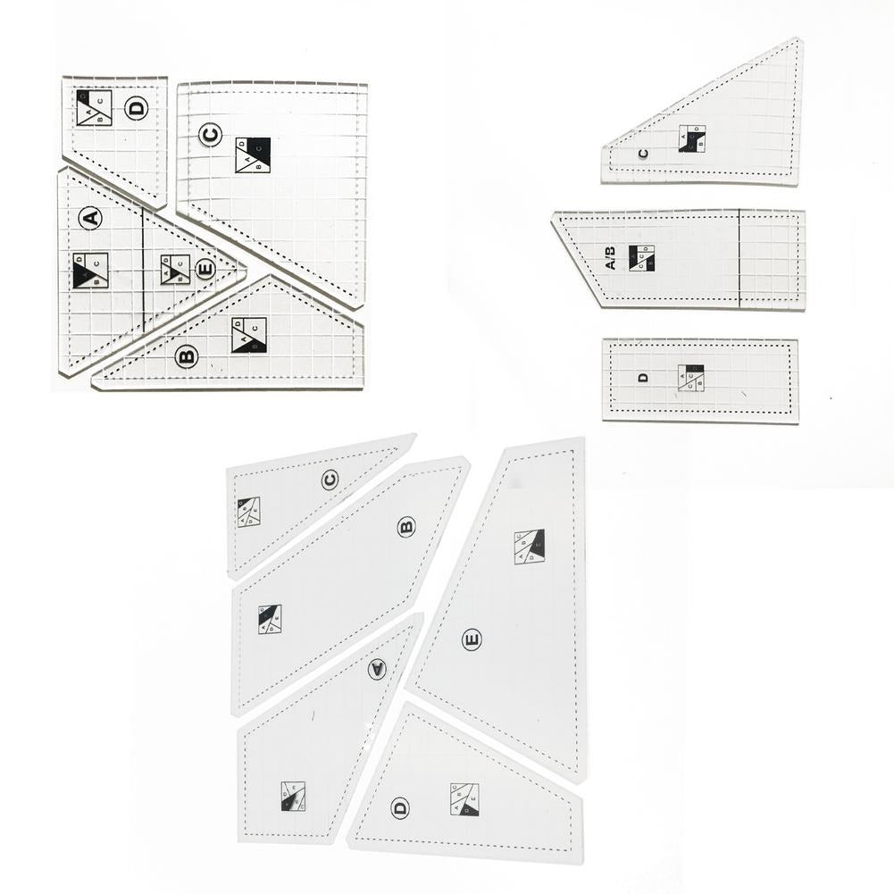 Creative Quilting Cutting Template Set 6