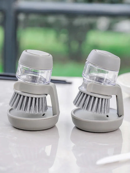Multifunctional Pressing Cleaning Brush 6