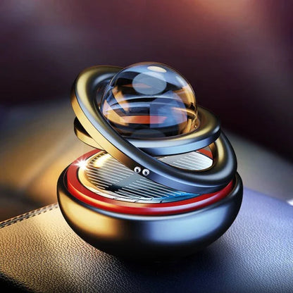 Rotating Solar Powered Car Aromatherapy Ornament 6