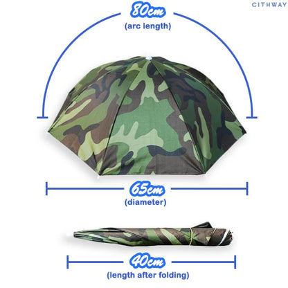 Outdoor Sun Protection Umbrella Hat 6