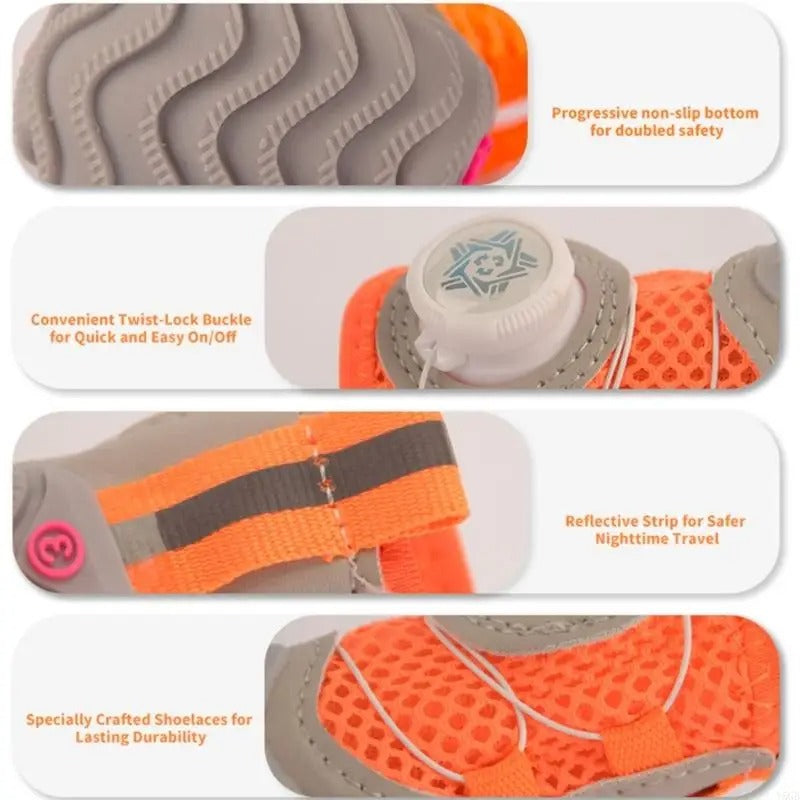 Light Weight Dog Shoes 6