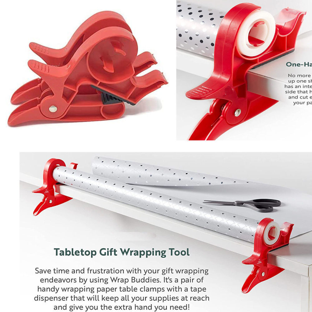 Portable Wrapping Paper Holder-2PCS 6