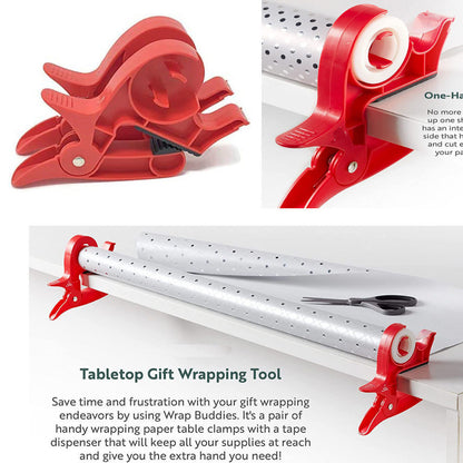 Portable Wrapping Paper Holder-2PCS 6