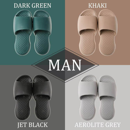 Non-slip wear-resistant thick-soled super soft slippers 6