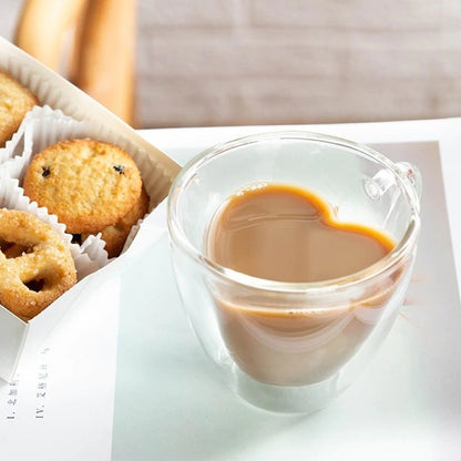 Heart Shaped Double Walled Insulated Cup 6