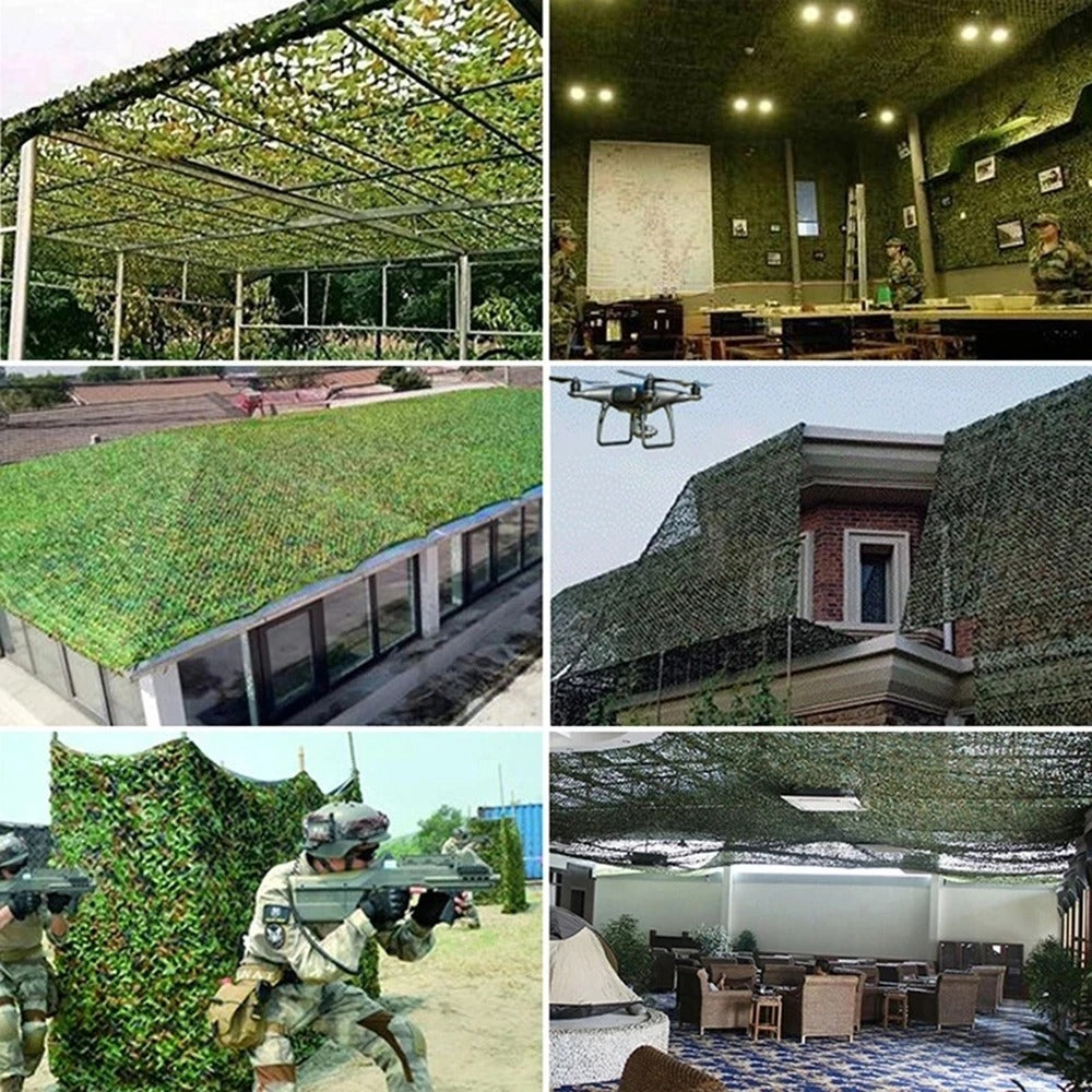 Outdoor Camouflage Netting 2x4M 6