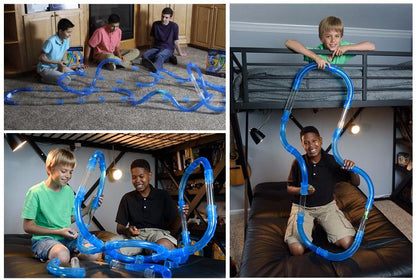 DIY Remote Control Pipe Racing Track 6