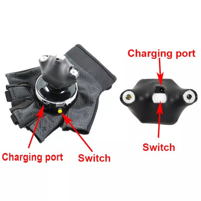 ROTATING LASER GLOVES 6