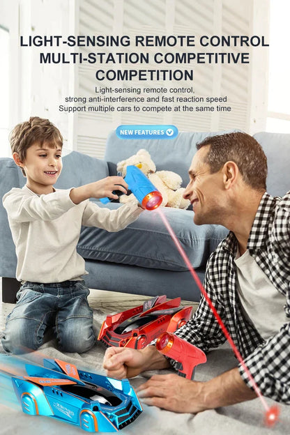 RECHARGEABLE 360° ROTATING LASER GUIDED CAR TOY 6