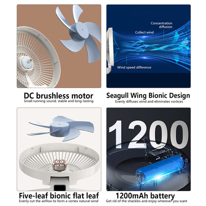 Household Dual-use Portable Fan 6