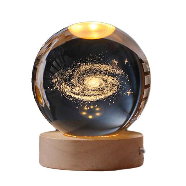 Luminous 3D Glowing Crystal Globe 6