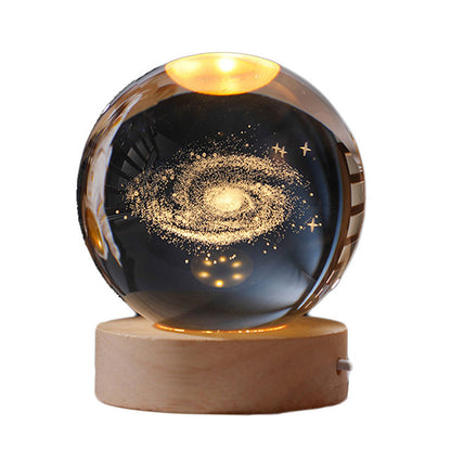Luminous 3D Glowing Crystal Globe 6