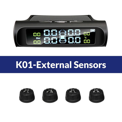 Solar Power Car Tire Pressure Monitoring Tool 6