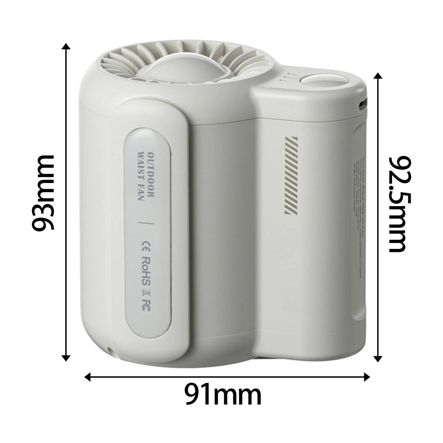 Waist-Mounted Electric Fan 6