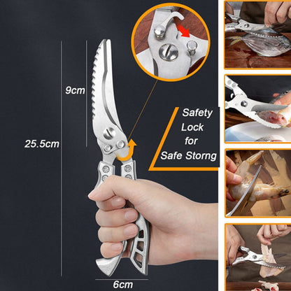 Strong Chicken Bone Scissors 6