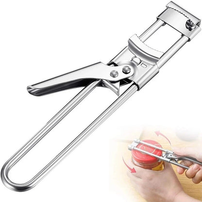 Adjustable Stainless Steel Jar & Bottle Opener 6