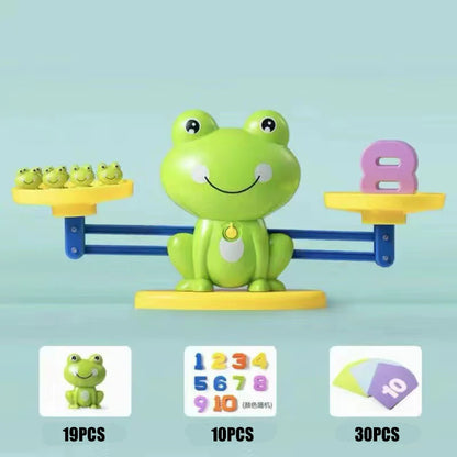 Fun & Educational Frog Balance Math Toy 6