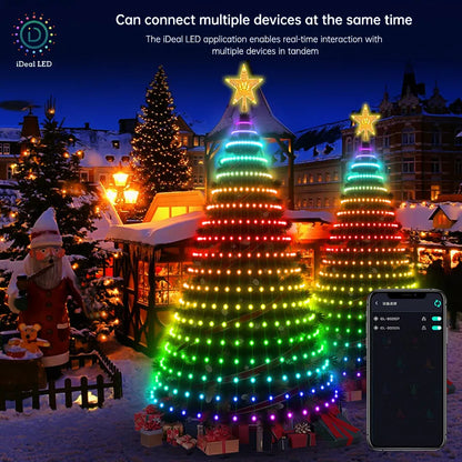 LED ANIMATED OUTDOOR CHRISTMAS TREE LIGH 6