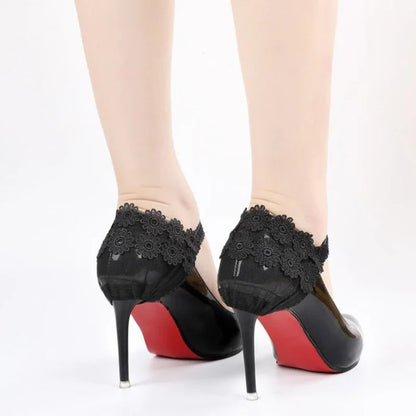 Lace High Heels Shoe Straps 6
