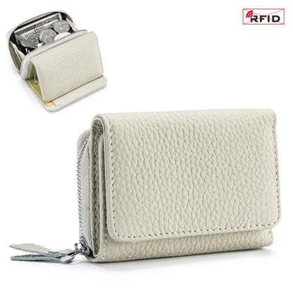 Unisex Pebble Leather Wallet 6