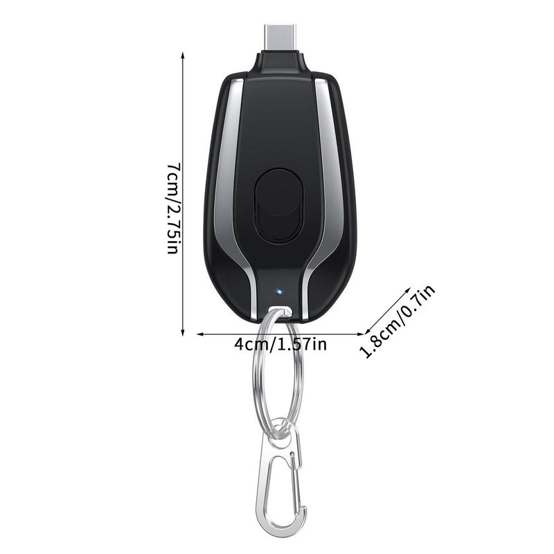 Portable Mini Keychain Power Bank 6