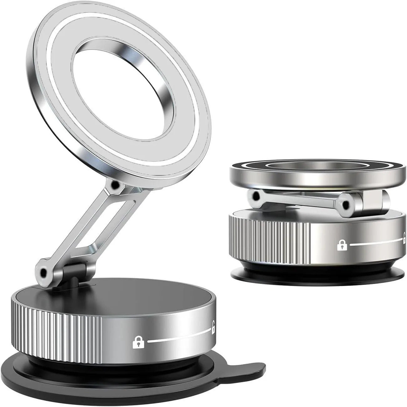 Suction Magsafe Car Phone Mount – 360° Adjustable Holder 6