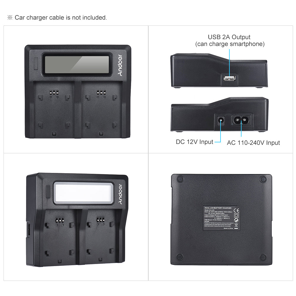 Dual Digital Battery Charger 6