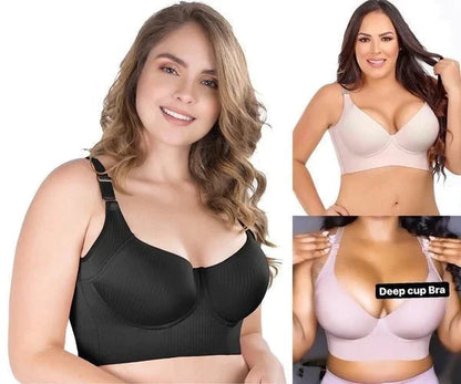 Fashion Deep Cup Shapewear Incorporated Bra 4