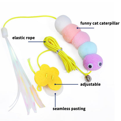 Hanging Bouncing Cats Toy-3PCS 6