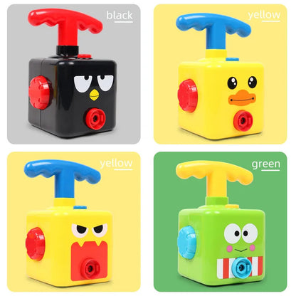 Interactive Balloon Powered Car Launcher Toy Set 6