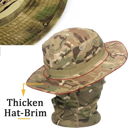 Cooling Neck Gaiter Face Mask Boonie Hat Set! 6