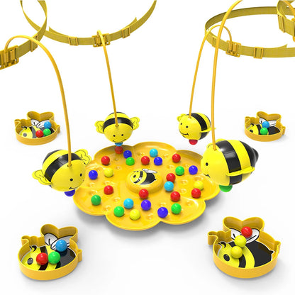 Clumsiness Little Bees - Bees Eating Pollen Puzzle Board Game 6