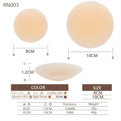 Seamless Ultra Thin Invisible Bra Nipple Cover 6