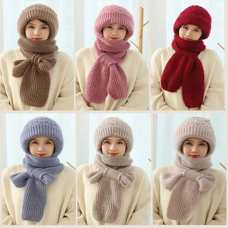 Integrated Ear Protection Windproof Cap Scarf 6