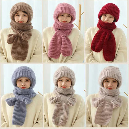 Integrated Ear Protection Windproof Cap Scarf 6