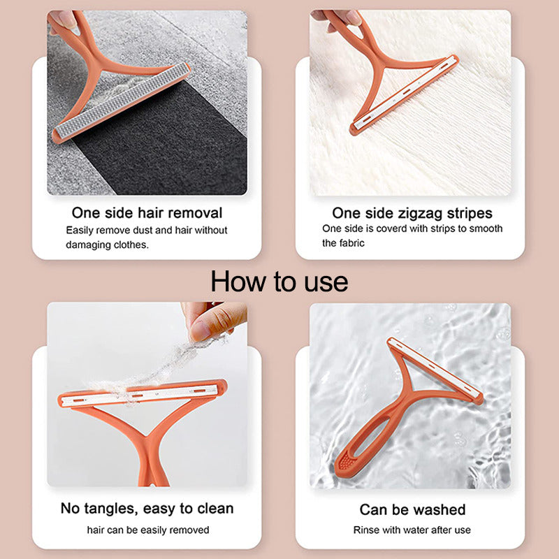 Double Ended Manual Pet Hair Lint Remover 6