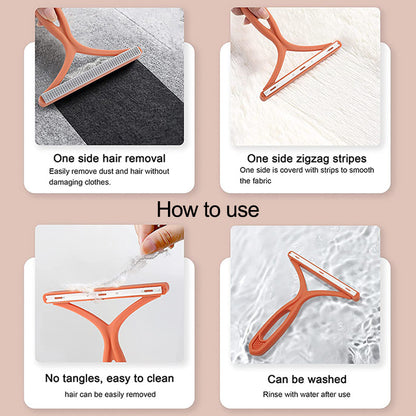 Double Ended Manual Pet Hair Lint Remover 6