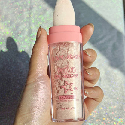 Highlighter Shimmer Contour Blush Powder 6