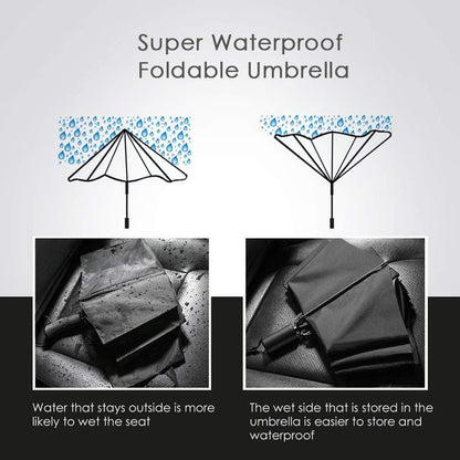 INVERTED UMBRELLA WITH REFLECTIVE STRIPE 6