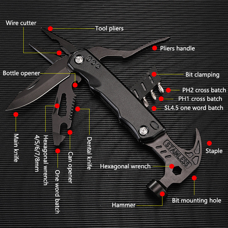Stainless Steel Multifunctional Hammer 6