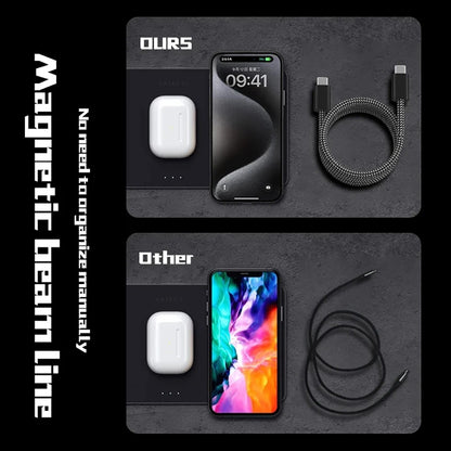 Braided Design Magnetic USB-C Fast Charging Cable 100W 6