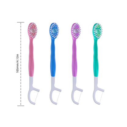 5 in 1 Disposable Mini Toothbrushes-16PCS 5