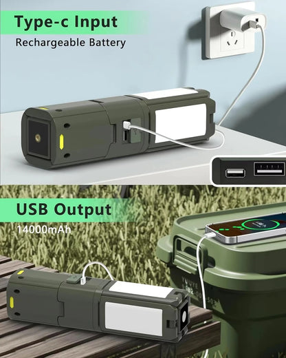 Telescopic Camping Light Rechargeable 6