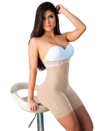 Women Butt Lifter (With Zipper) Seamless Slimming Shorts 6