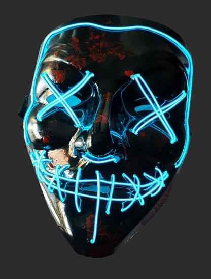 Halloween Party & Rave Glow Mask- 6