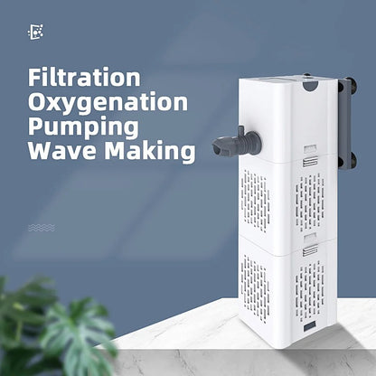 4-in-1 Multifunctional Aquarium Water Pump And Air Pump Filter 6